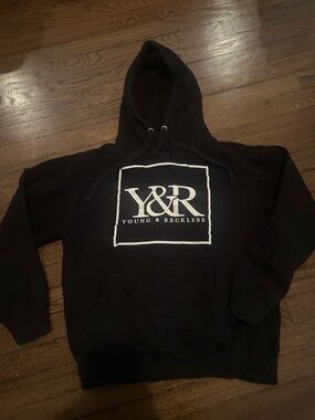 Y & R Young & Restless Black Hoodie